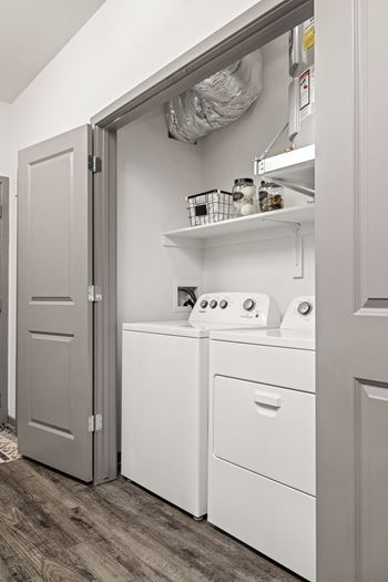 Washer and dryer